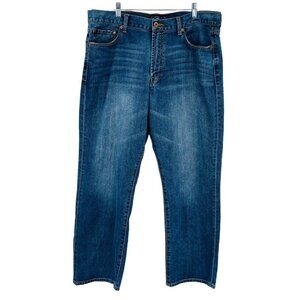 Lucky Brand Men's 101 Relaxed Straight Jeans Size 38 Straight‎ Leg blue